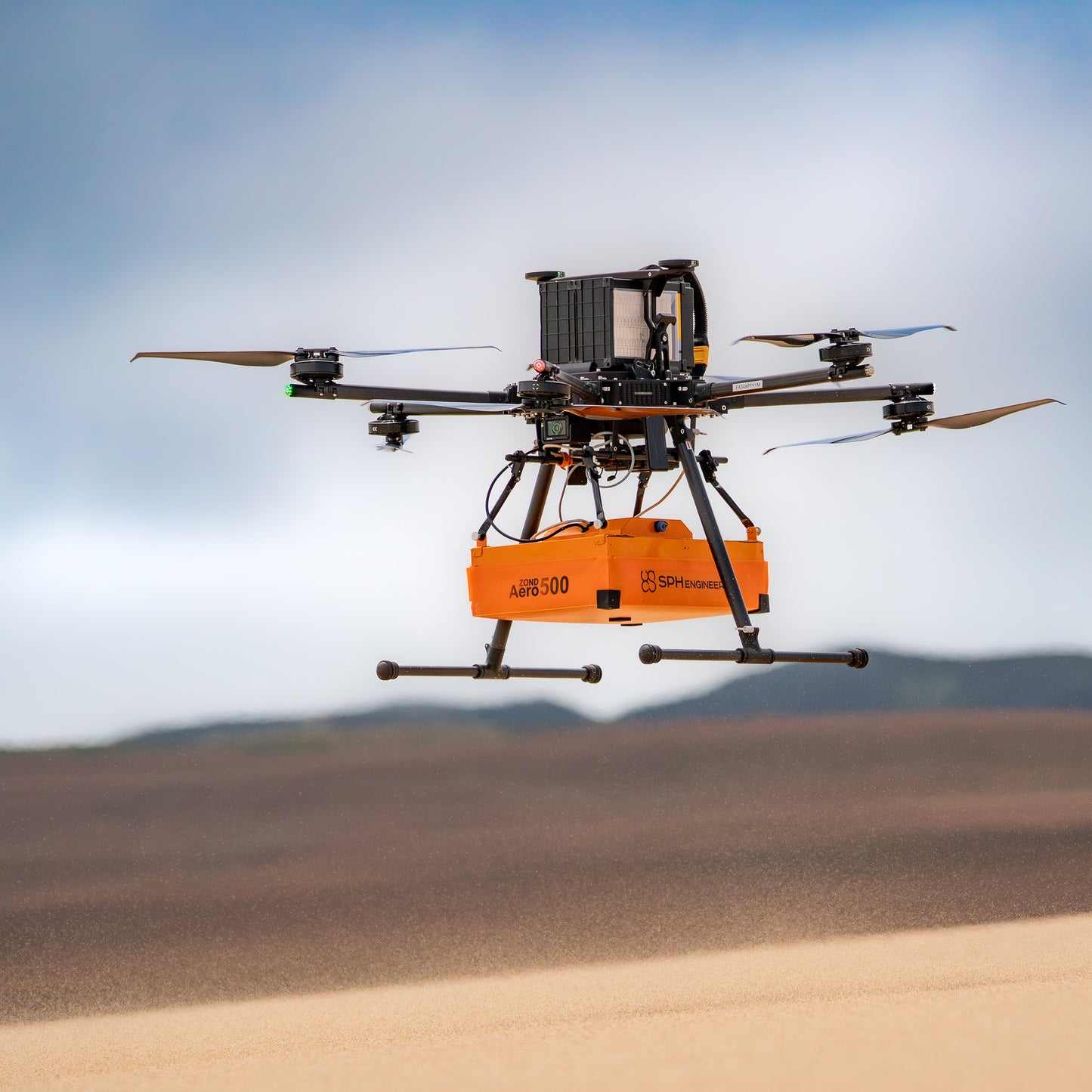 Zond Aero 500 NG – UAV Ground Penetrating Radar Payload