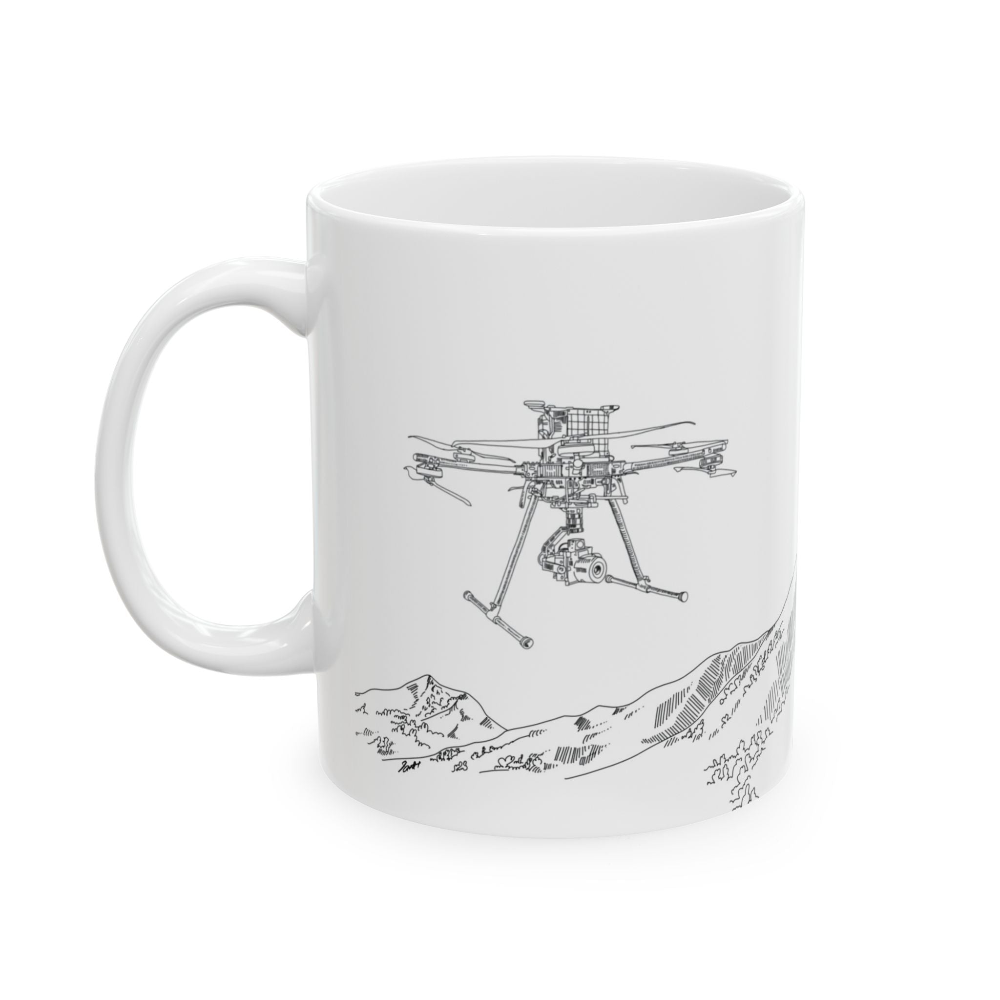 Adventure Awaits Ceramic Mug - 11oz Coffee Cup