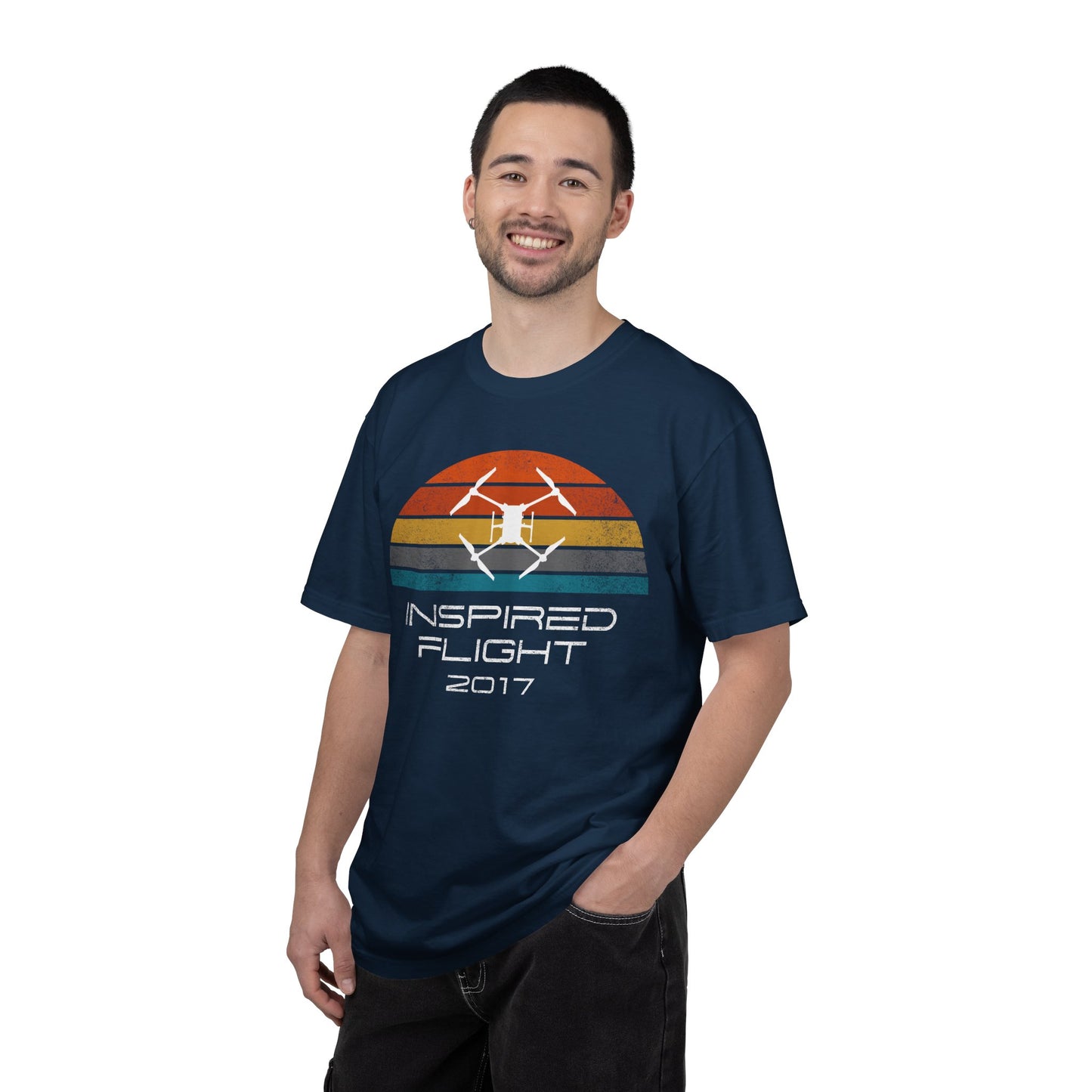 Inspired Flight Vintage Drone T Shirt