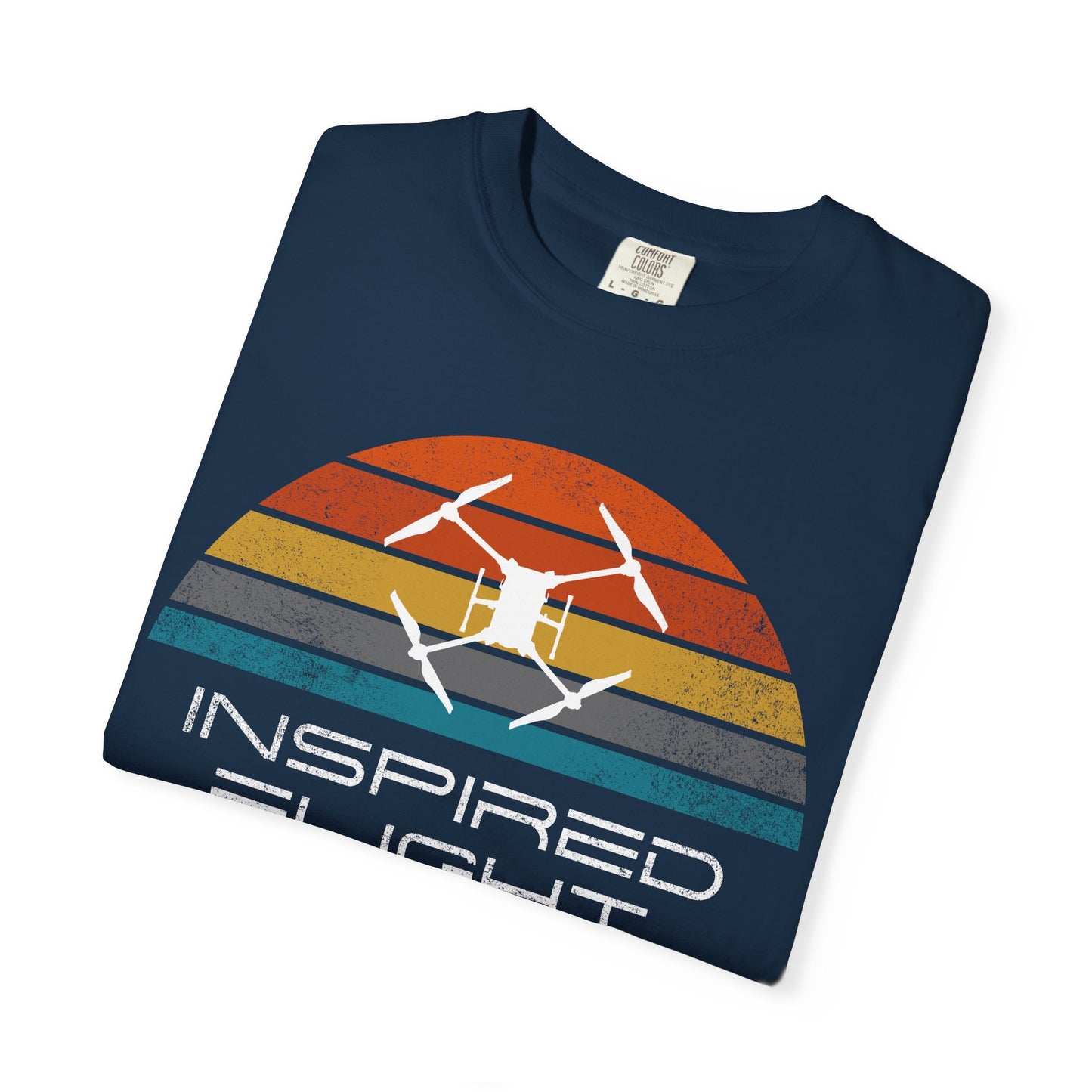 Inspired Flight Vintage Drone T Shirt