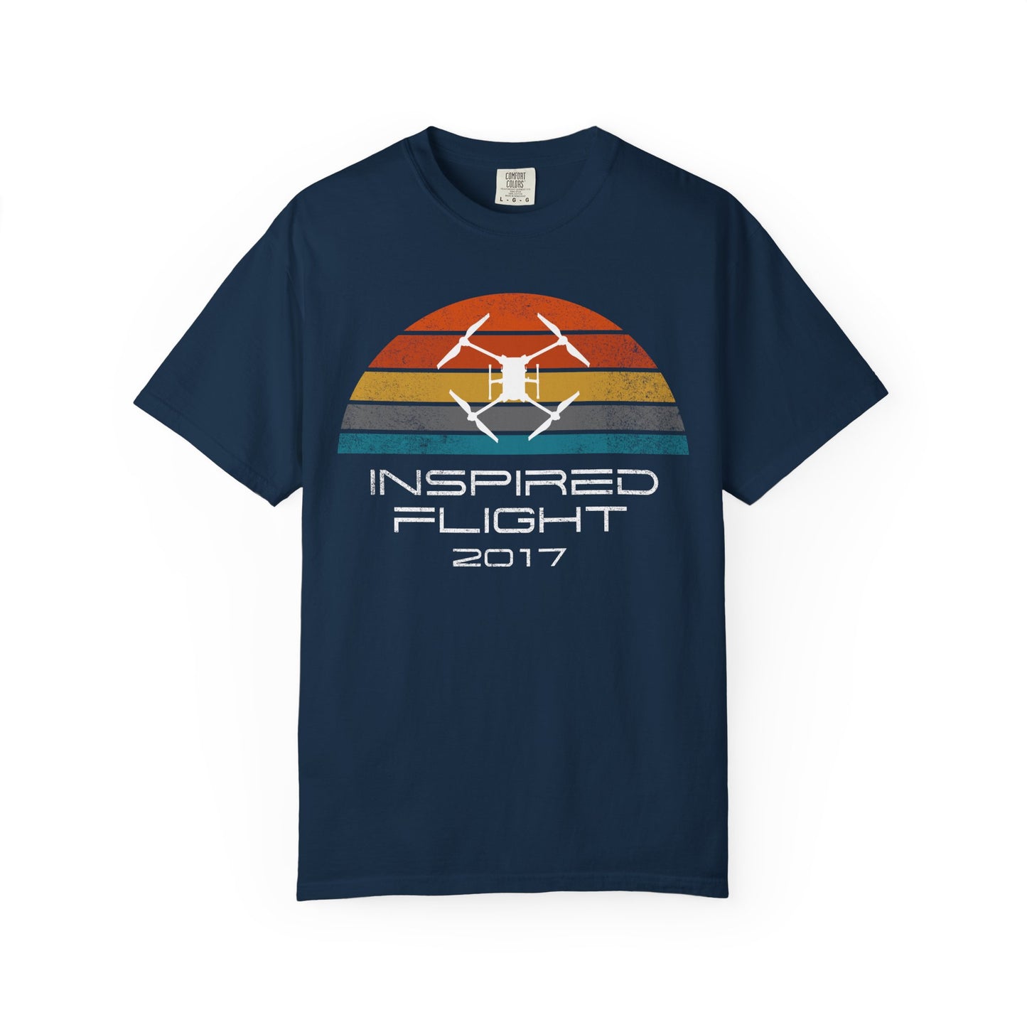 Inspired Flight Vintage Drone T Shirt