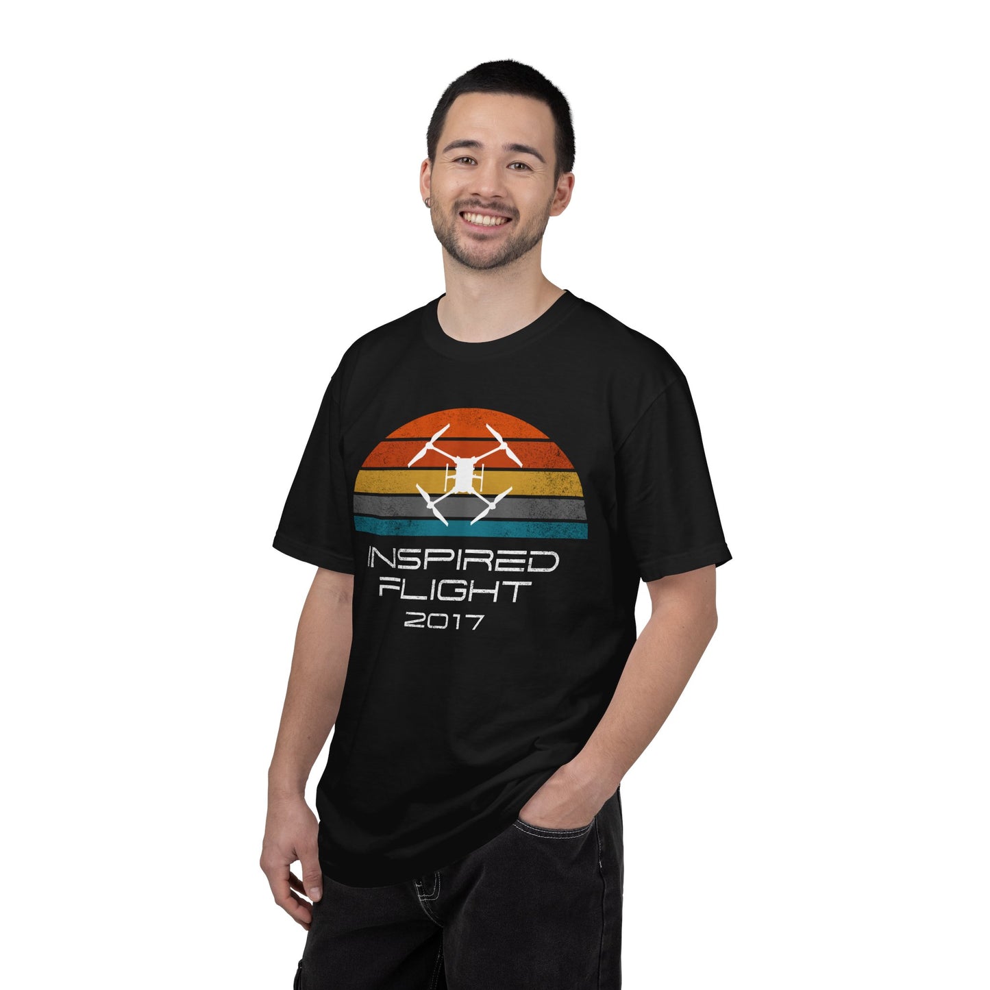 Inspired Flight Vintage Drone T Shirt