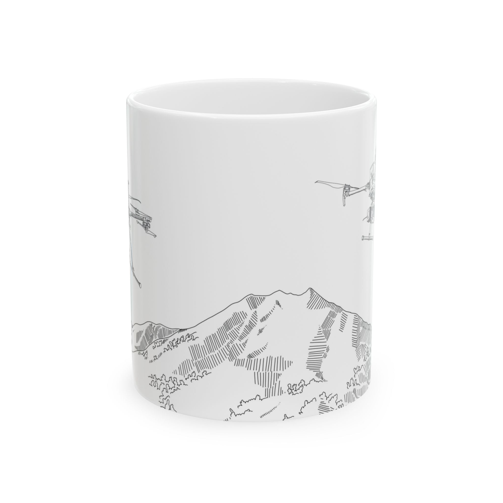 Adventure Awaits Ceramic Mug - 11oz Coffee Cup