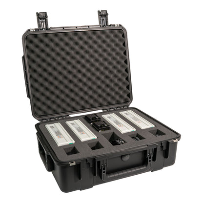 IF800 smart batteries and chargers in rugged transport case