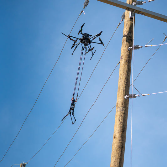 Linebird Osprey Non-Conductive Payload System – Live-Line Utility Platform