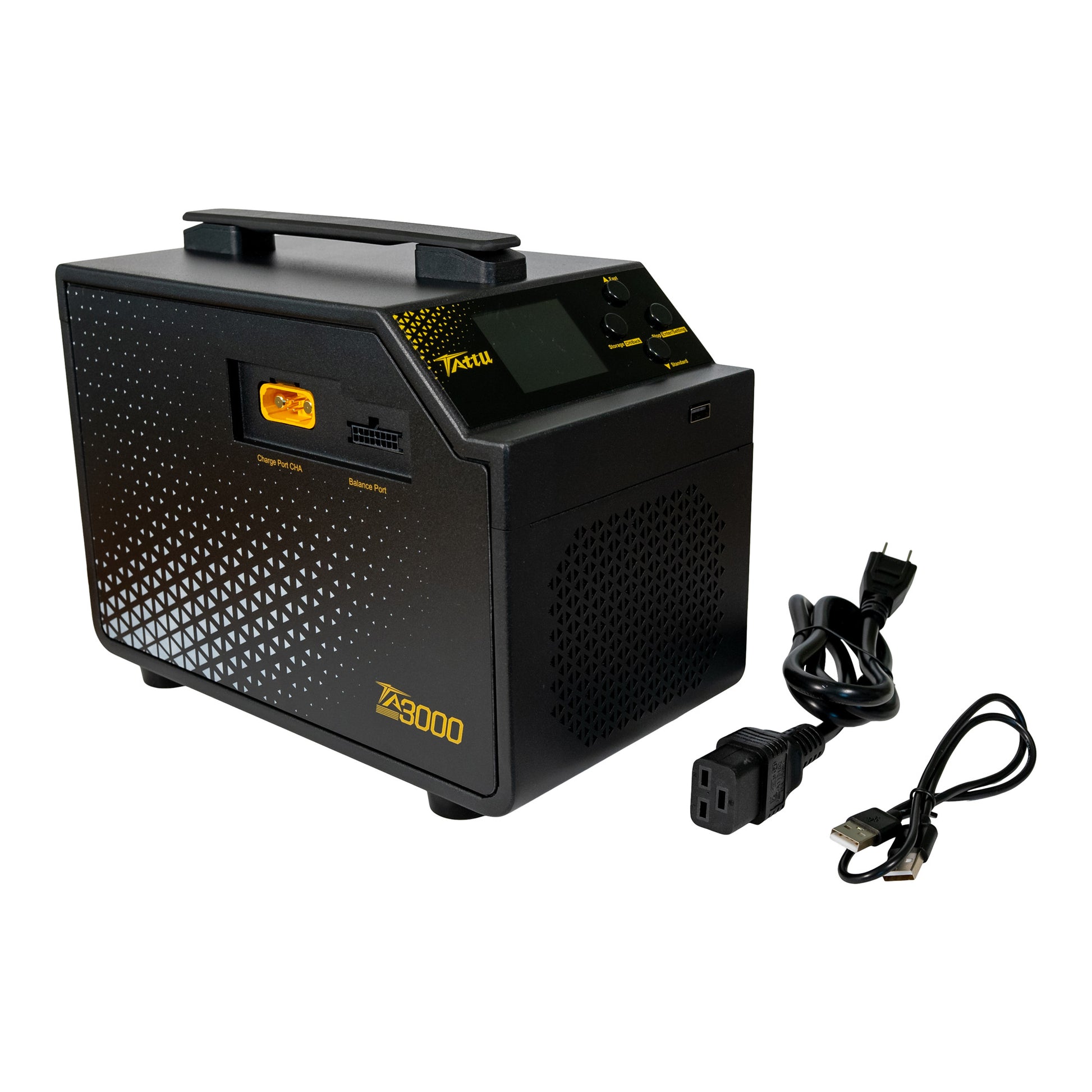 TA3200 charger used for charging IF1200A drone batteries